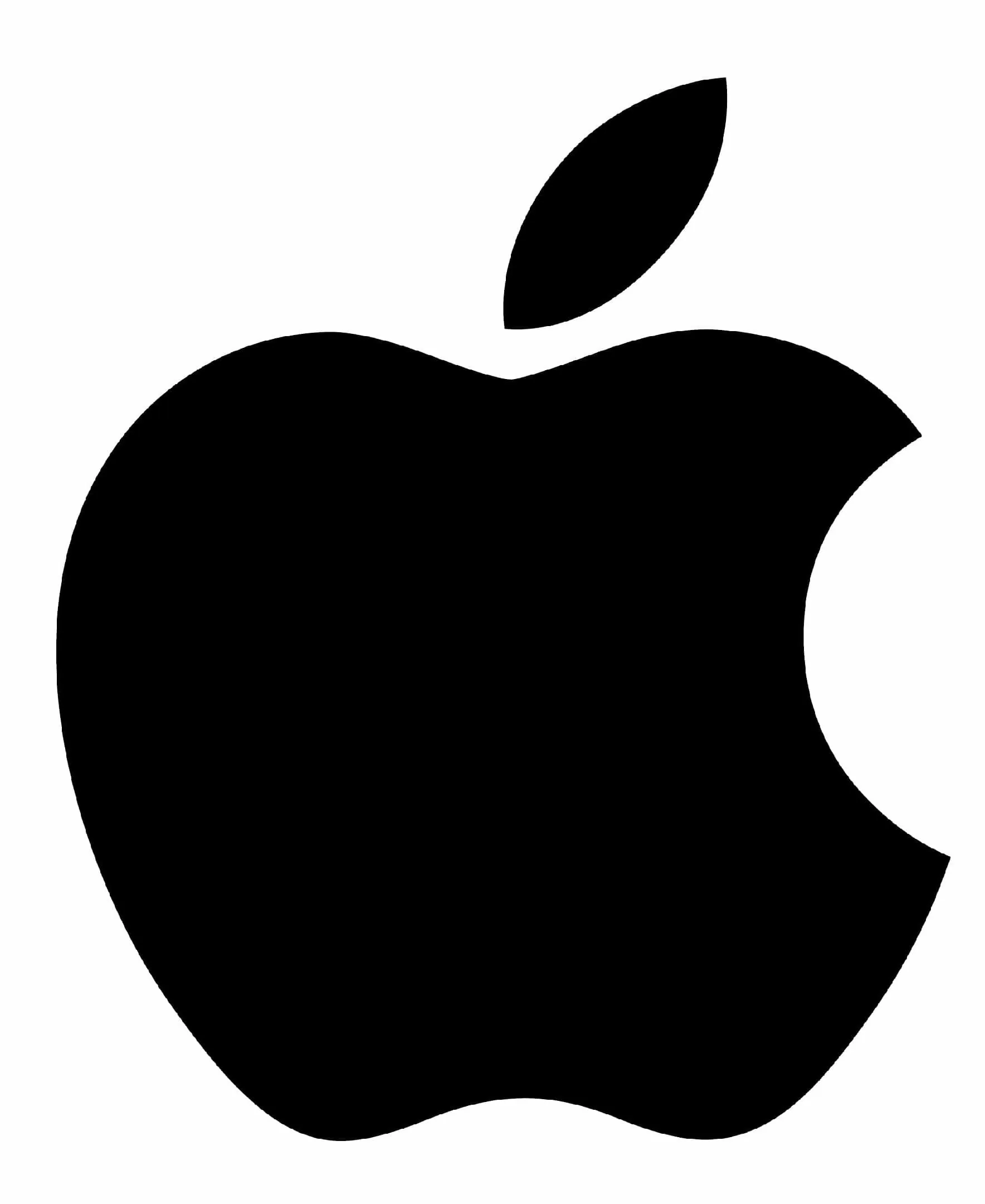 apple-logo-monochrome