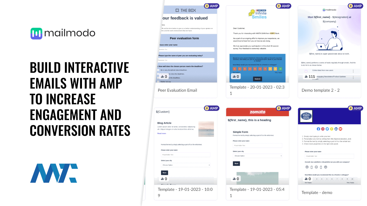 AMP for Email with Mailmodo