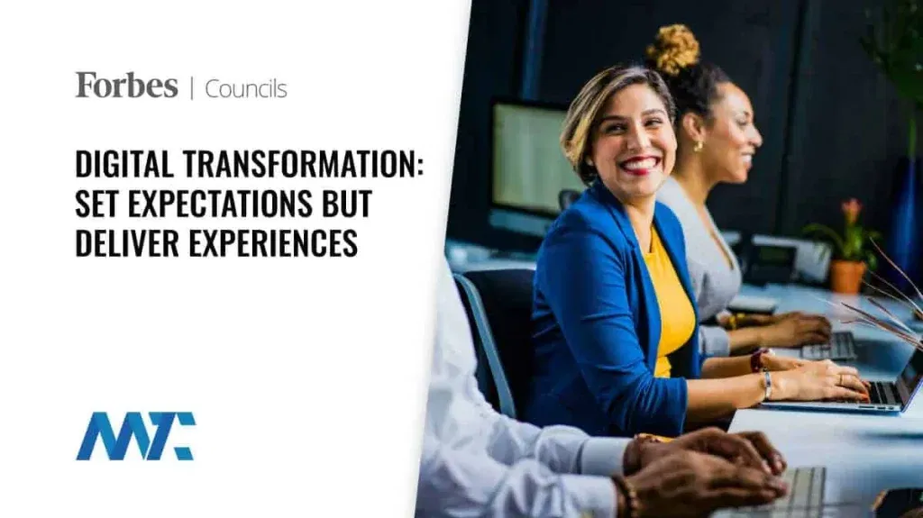 Digital Transformation: Set Expectations, Deliver Customer Experiences