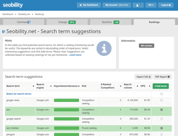 seobility-keyword-recommendations