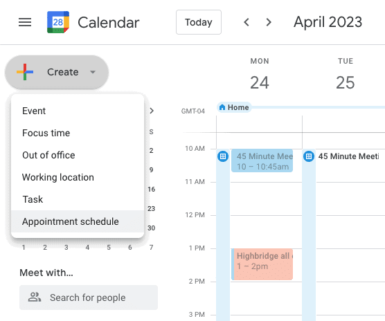 How to Set Up Appointment Scheduling With Your Google Workspace Account 14 Create Google Appointment Schedule