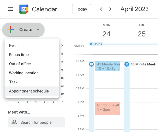 create-appointment-schedule