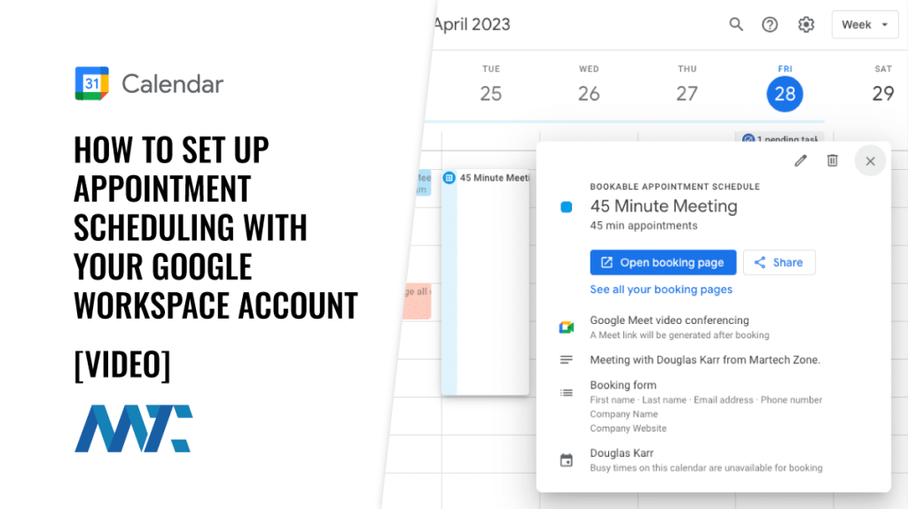 How To Set Up Google Workspace Appointment Scheduling