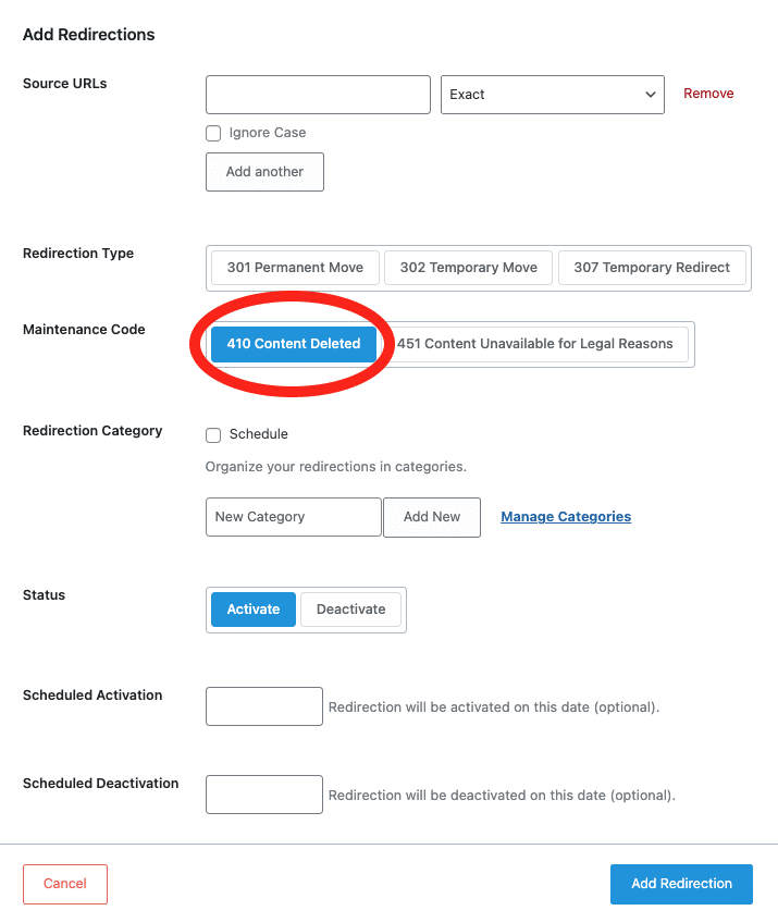 rankmath 410 management