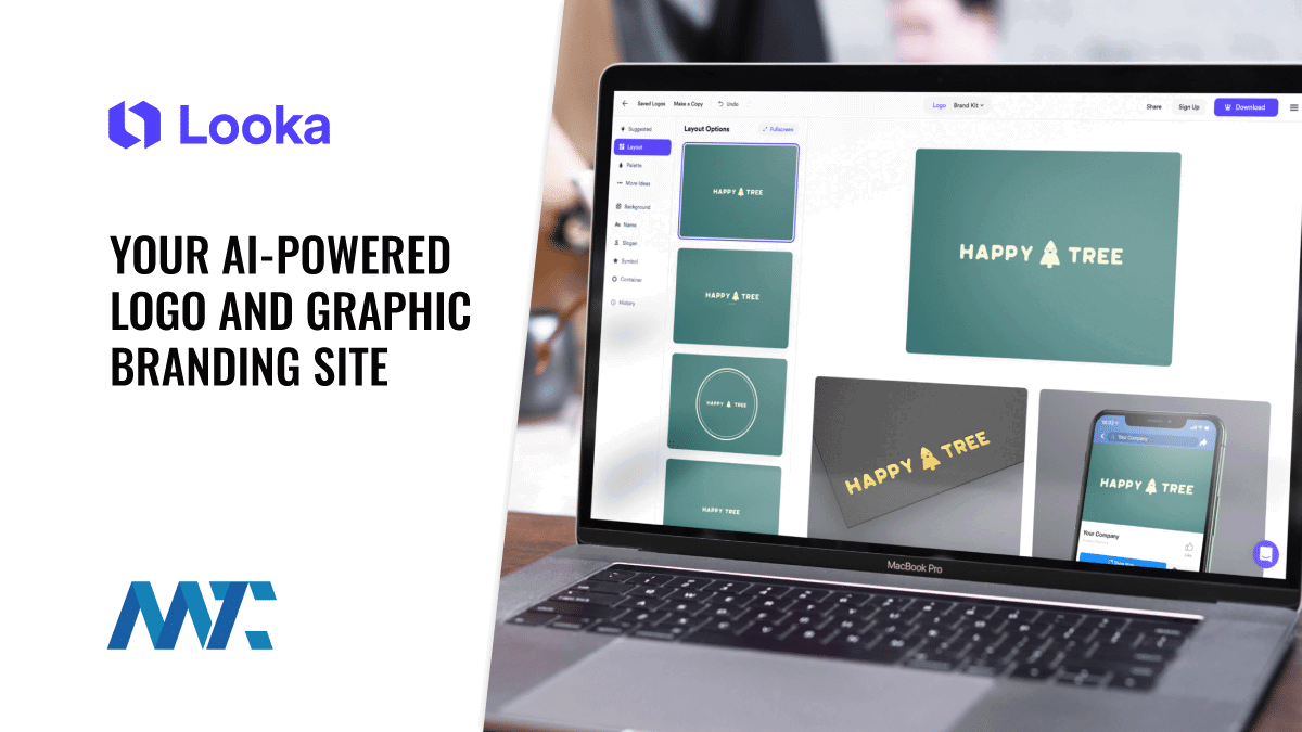 Looka: Your AI-Powered Logo and Graphic Branding Site 1 Looka: AI-Powered Logo and Brand Kit Creation