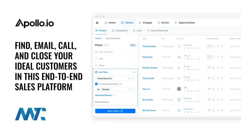 Apollo Sales Platform: Find, Email, Call, Close B2B prospects from their b2b data and automation platform