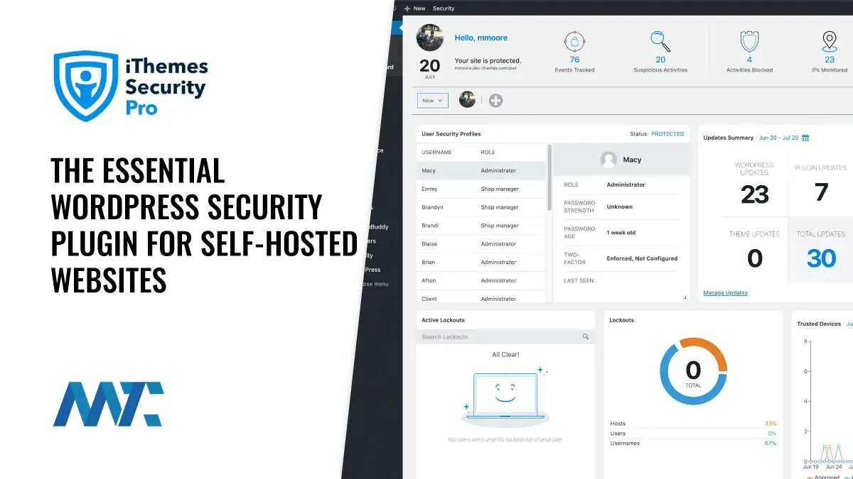 WordPress Security Plugin from iThemes Security Pro