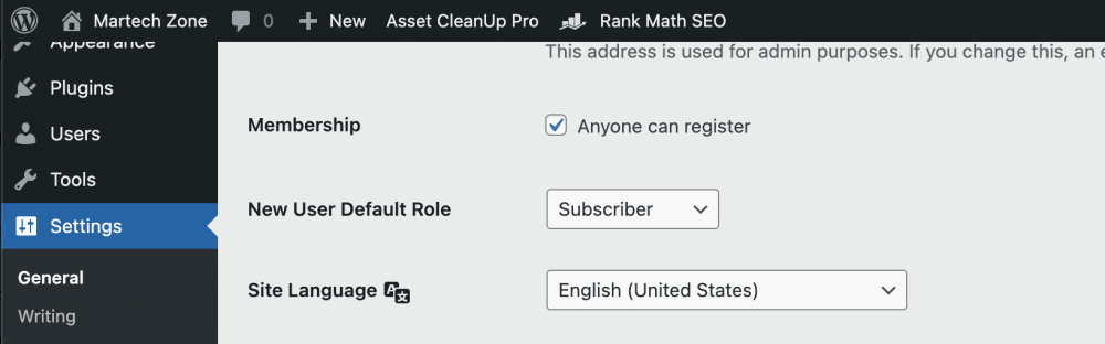 WordPress: Fight Registration Bot Spam On Your Site With hCaptcha 2 WordPress - how to set the new user default role to Subscriber