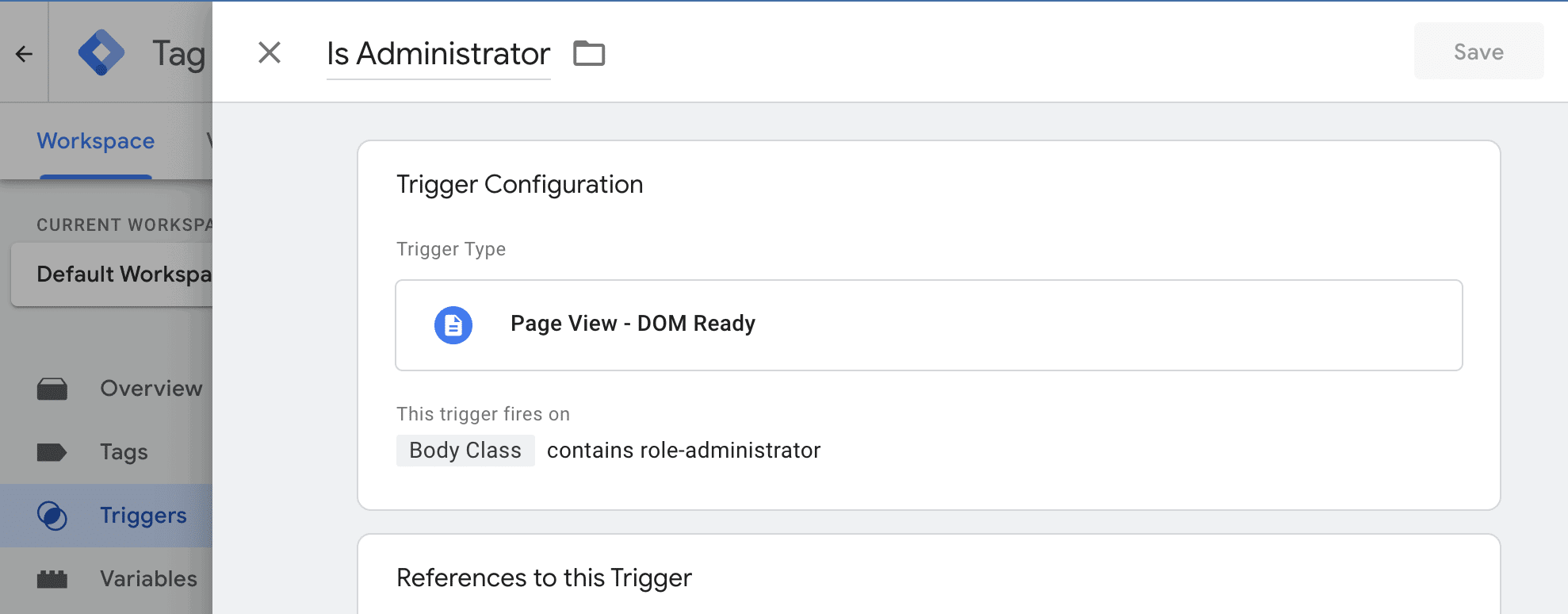 google-tag-manager-trigger-wordpress-administrator