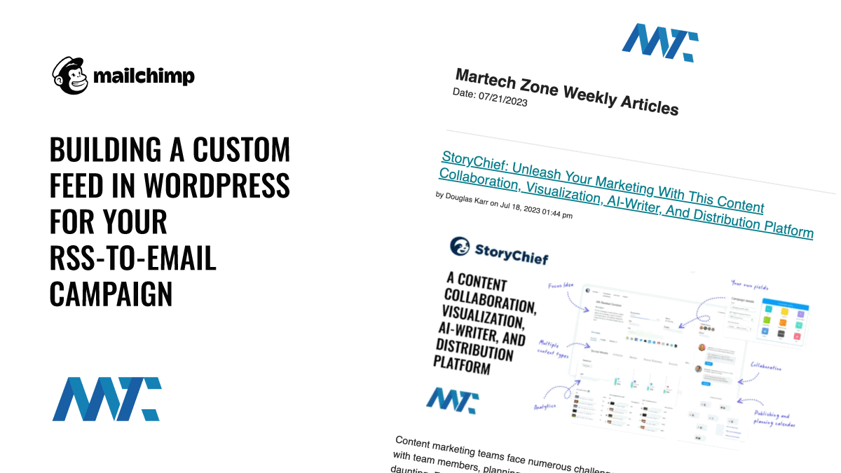 Build a custom RSS-To-Email Feed in WordPress for Mailchimp