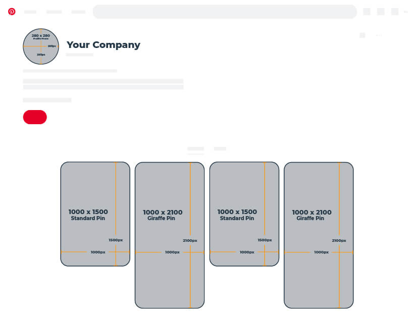 Pinterest Image Sizes
