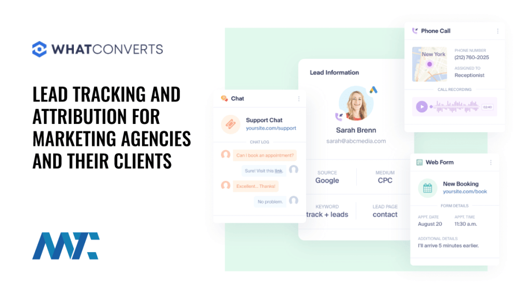 WhatConverts Lead Tracking and Attribution for Agencies