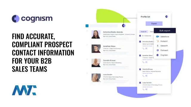 Cognism: Sales Intelligence - Accurate B2B Prospect Contact Information
