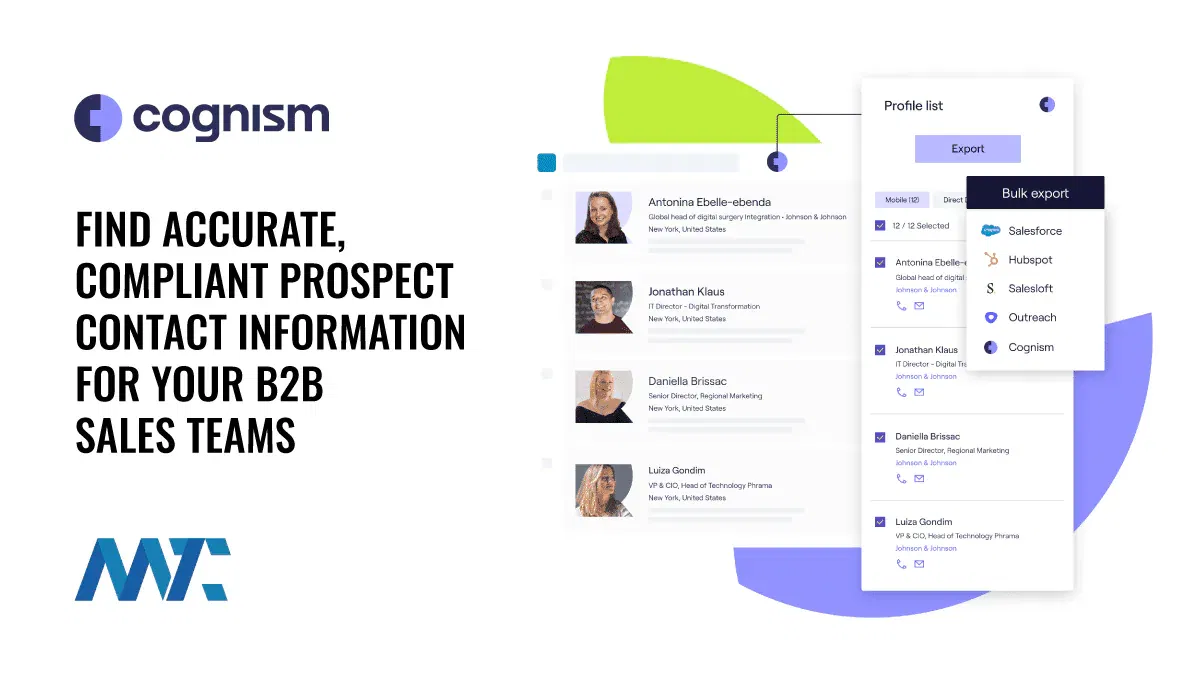 Cognism: Sales Intelligence - Accurate B2B Prospect Contact Information