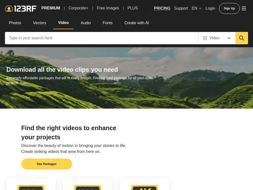 123RF Royalty-Free Stock Video Footage