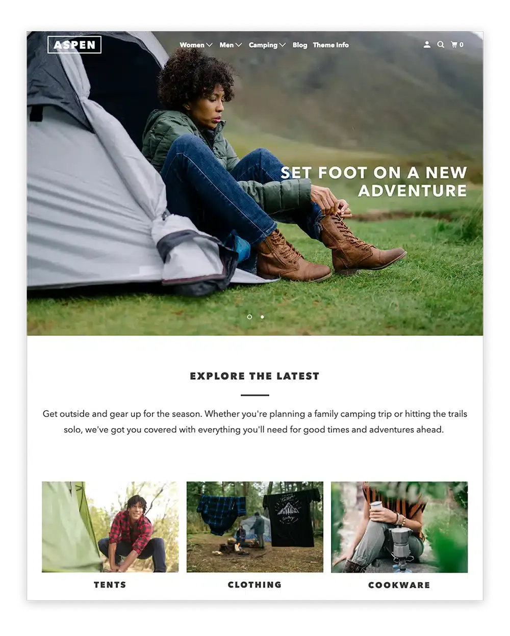 Outdoor Shopify Theme