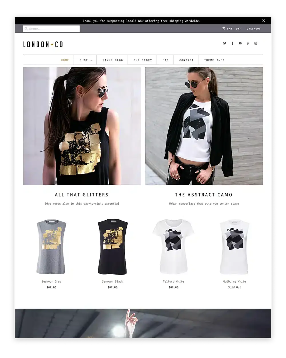T-Shirt Shopify Theme