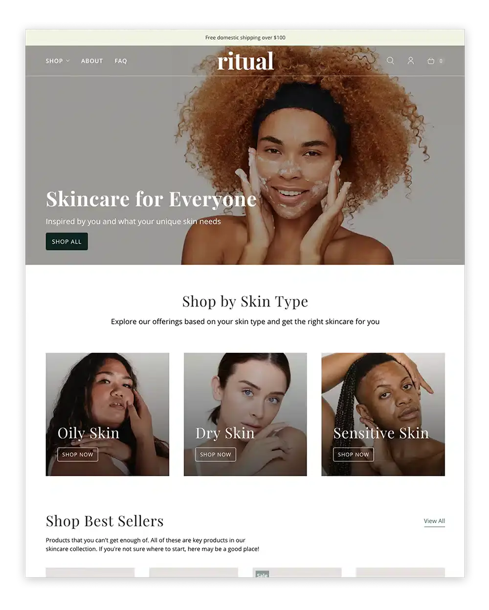 Skincare Shopify Theme