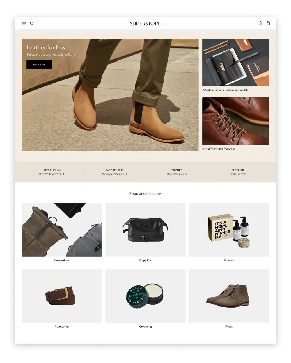 Shoeware Shopify Theme