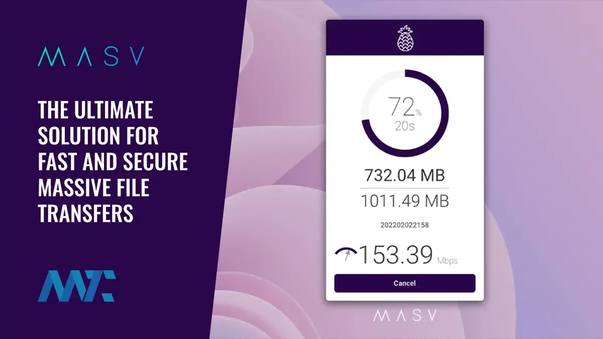 Fast, Secure, Massive File Transfer Platform: MASV