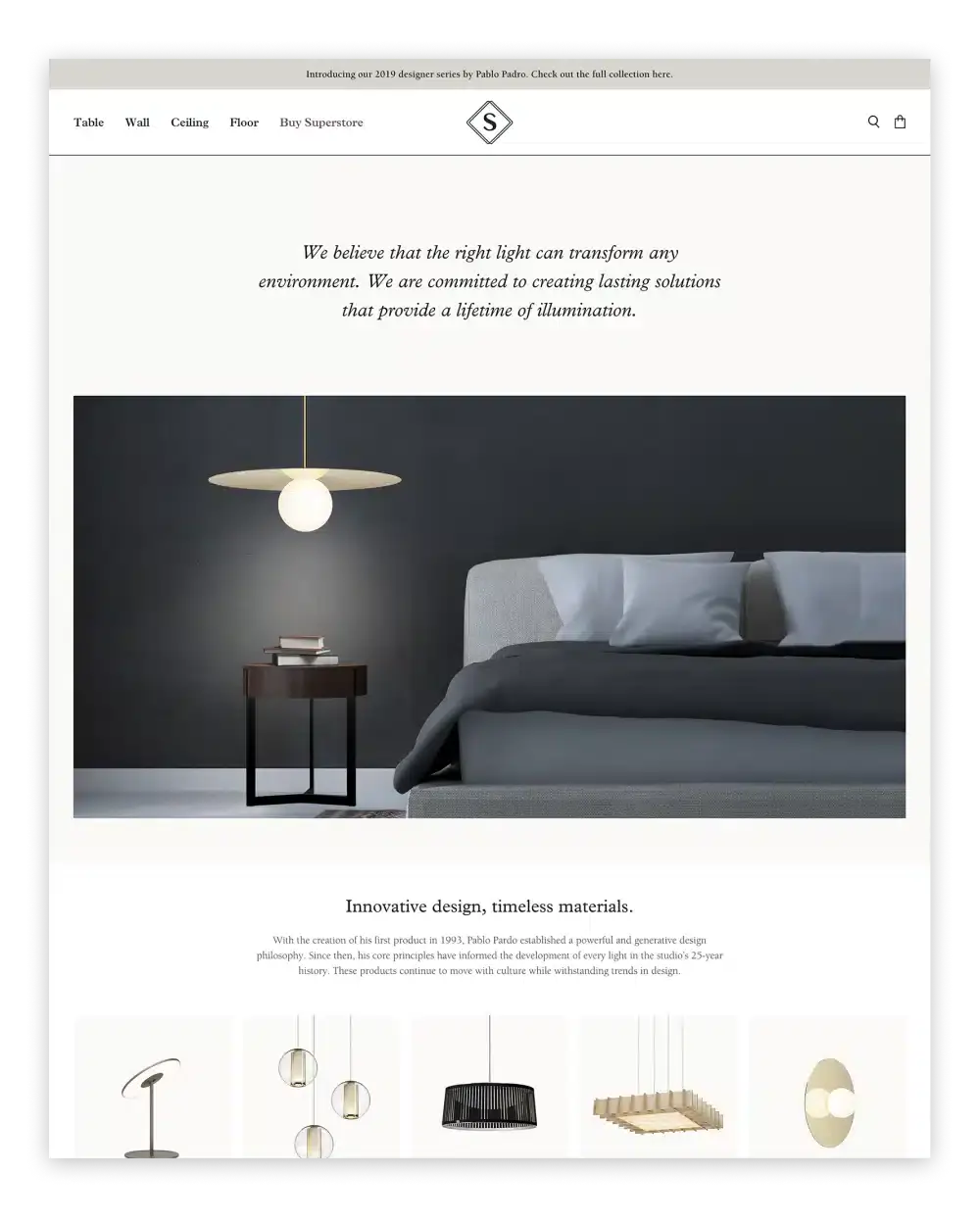 Lighting Shopify Theme