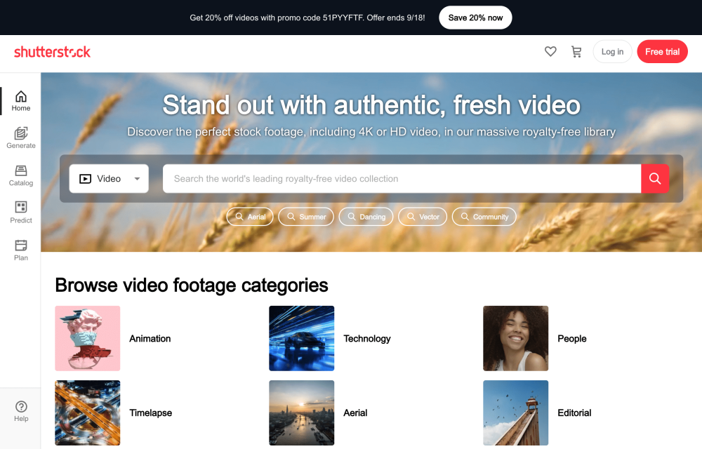 Shutterstock Royalty-Free Stock Video Footage