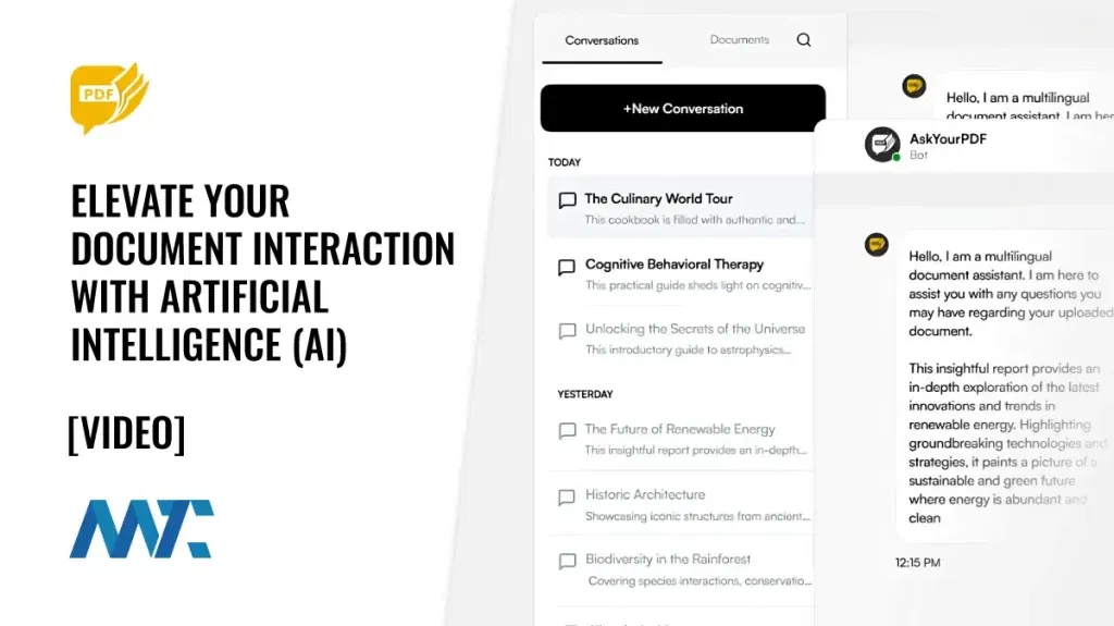 AskYourPDF: Read a document with AI and Chat with it (ChatGPT)