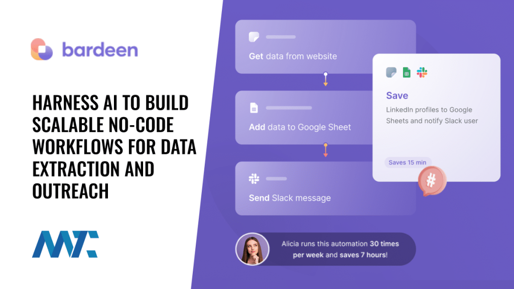 Bardeen AI-powered data extraction and automation