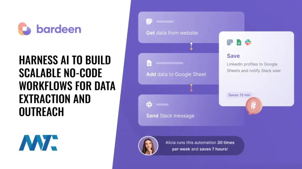 Bardeen AI-powered data extraction and automation