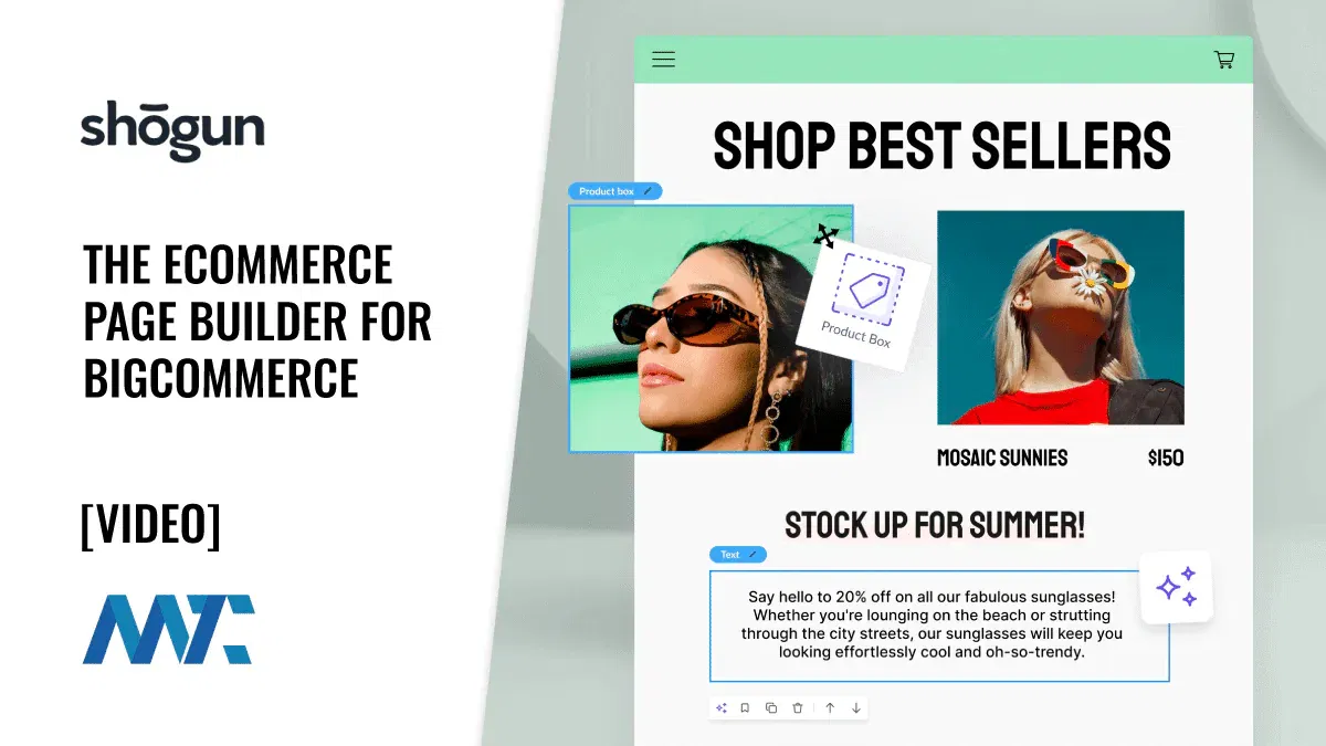 Shogun: Ecommerce Page Builder for BigCommerce