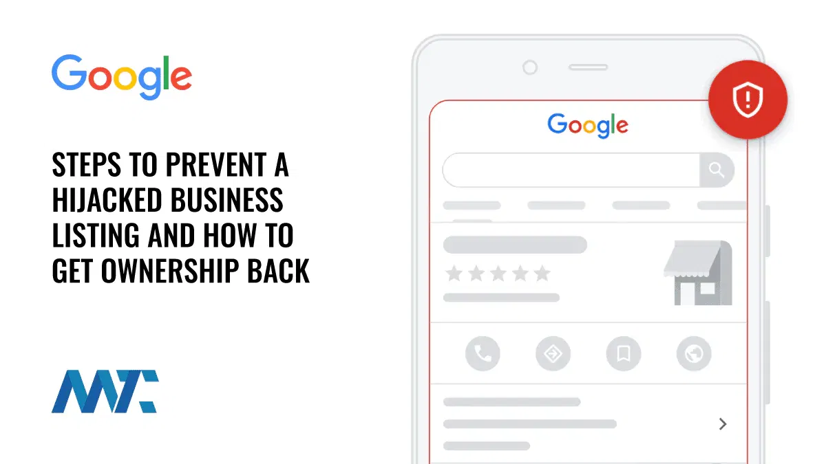 How to Get Your Google Business Listing Returned To You