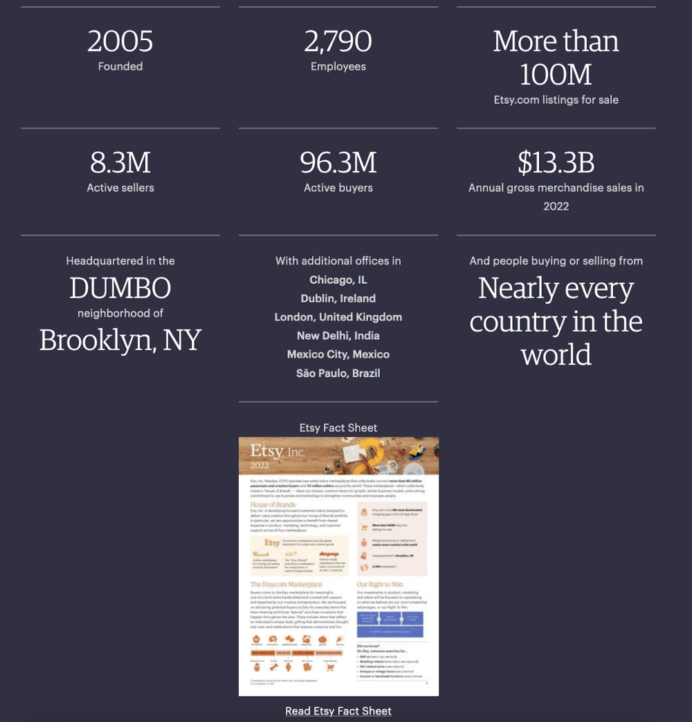 Generate More Links: How to Improve Your PR Strategy 2 Etsy Press Room