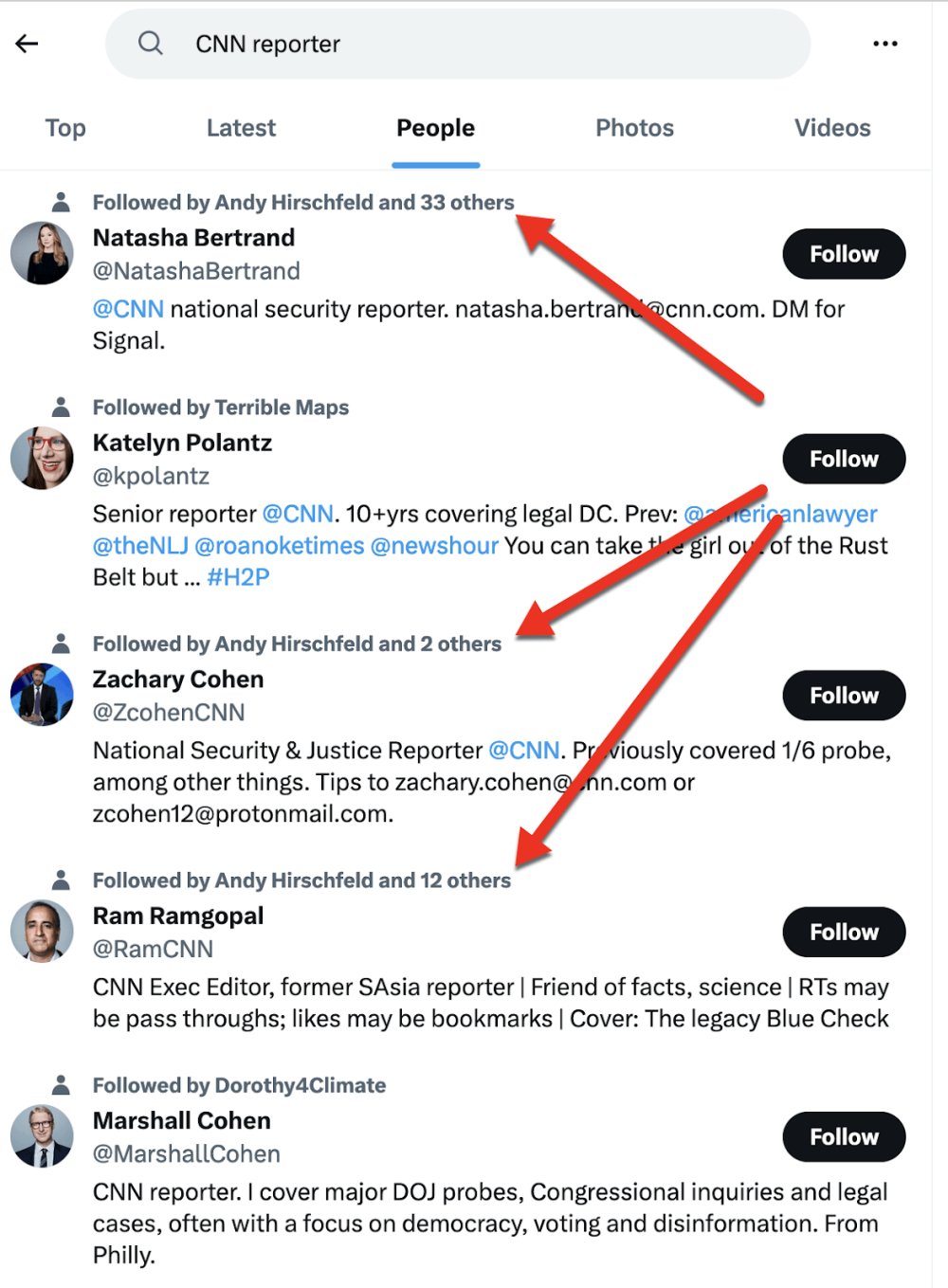 Generate More Links: How to Improve Your PR Strategy 5 CNN Reporter search on Twitter