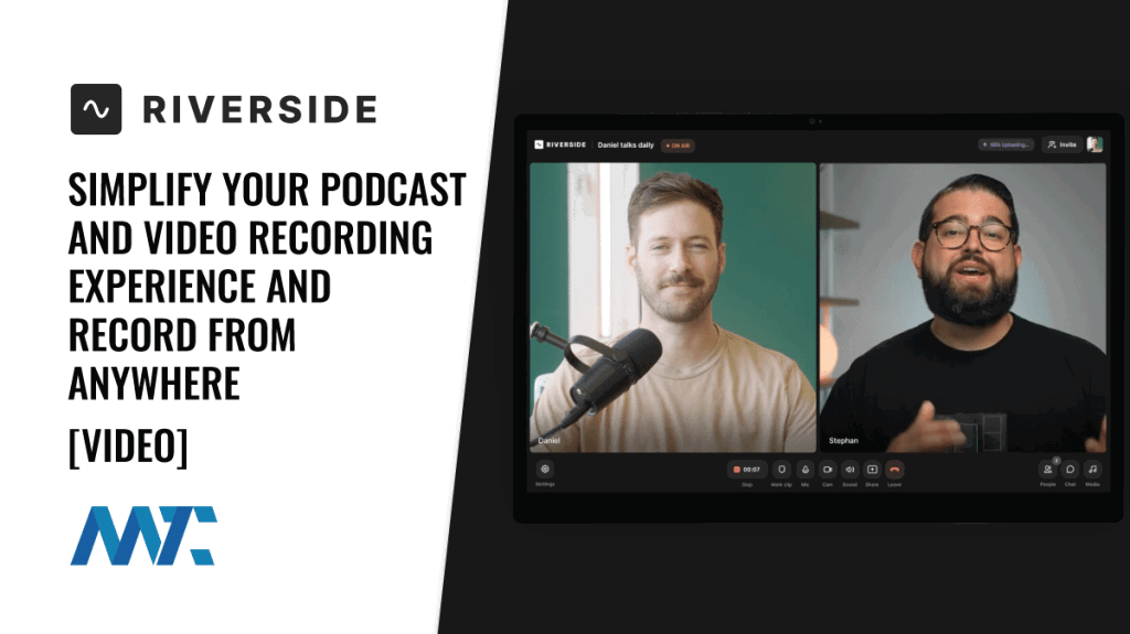 Riverside Online Podcast and Video Interview Platform