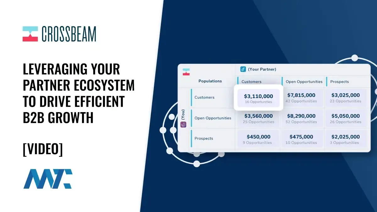 Crossbeam: Leverage Your Partners for Ecosystem-Led Growth (ELG)