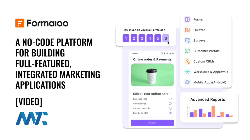 Formaloo: No-Code Platform for Building Marketing Apps