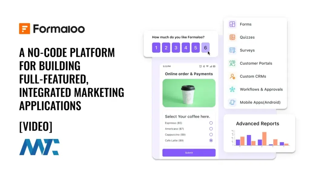 Formaloo: No-Code Platform for Building Marketing Apps