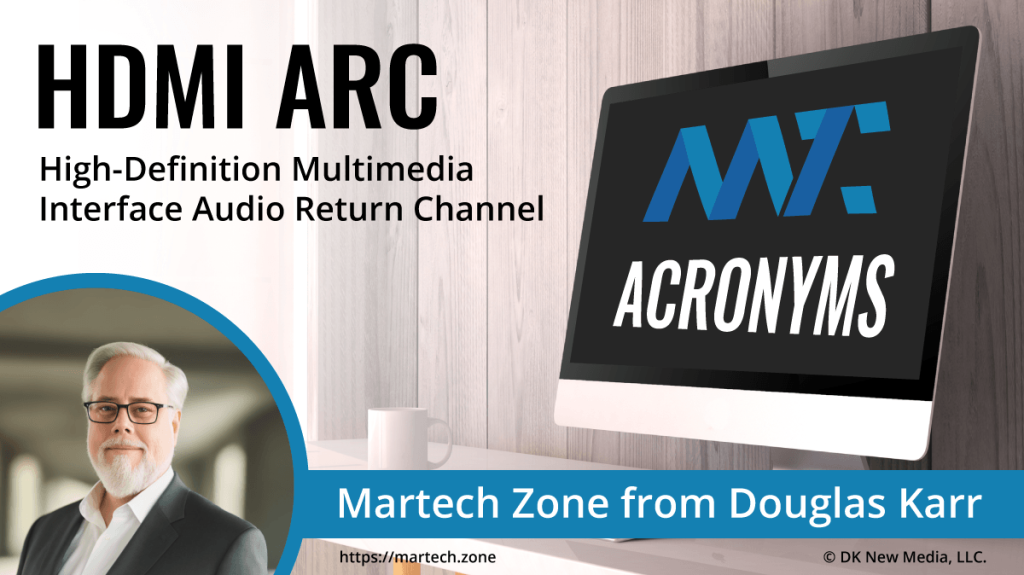 HDMI ARC: High-Definition Multimedia Interface Audio Return Channel What is the acronym HDMI ARC? High-Definition Multimedia Interface Audio Return Channel