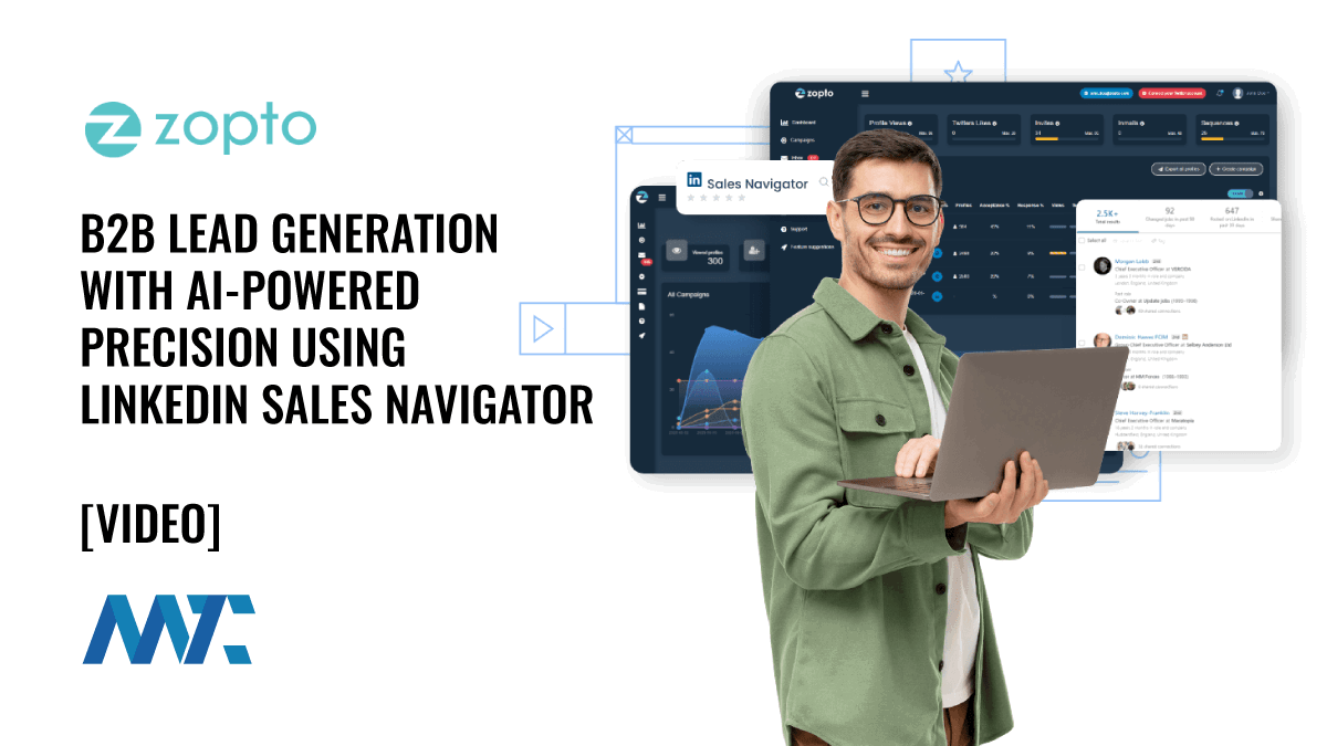 Zopto: AI-Powered LinkedIn Sales Navigator B2B Leadgen
