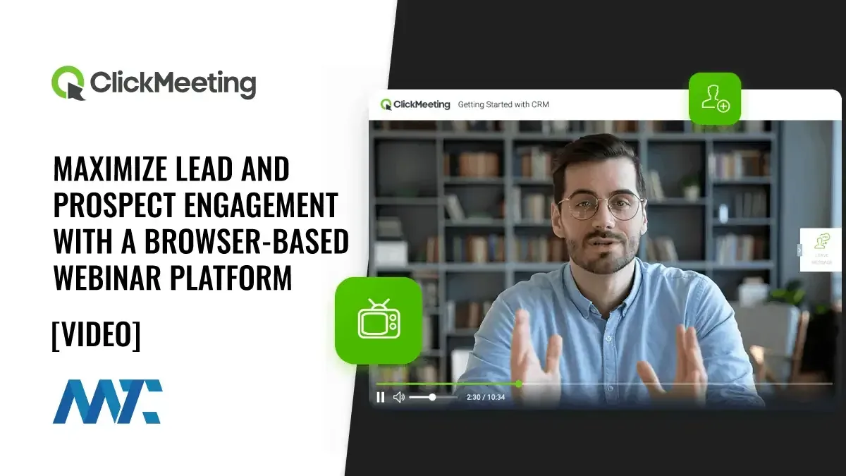 ClickMeeting: Browser-based webinar platform with no download