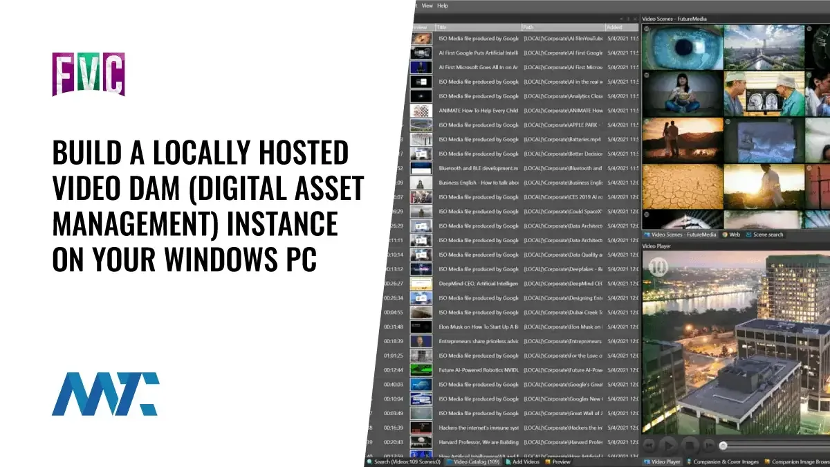 Fast Video Cataloger: Windows PC Video DAM