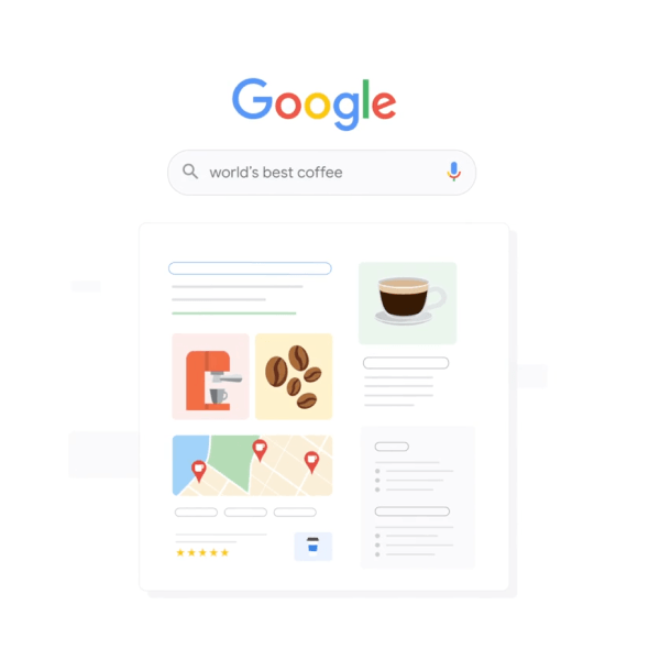 google search interactive infographic