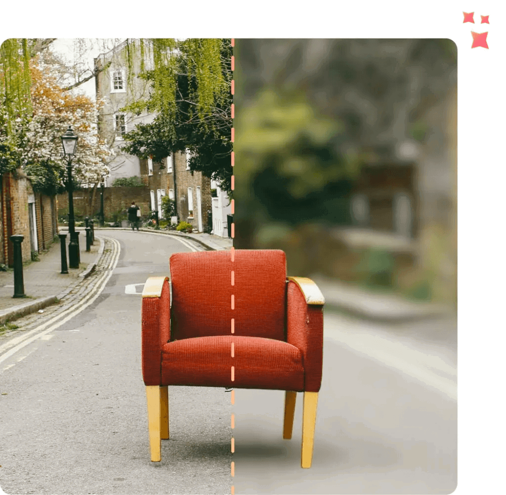 Background Blur using AI