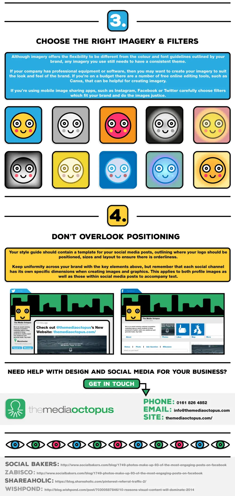 Using Your Visual Brand In Social Media 3 visual content on social media infographic 2
