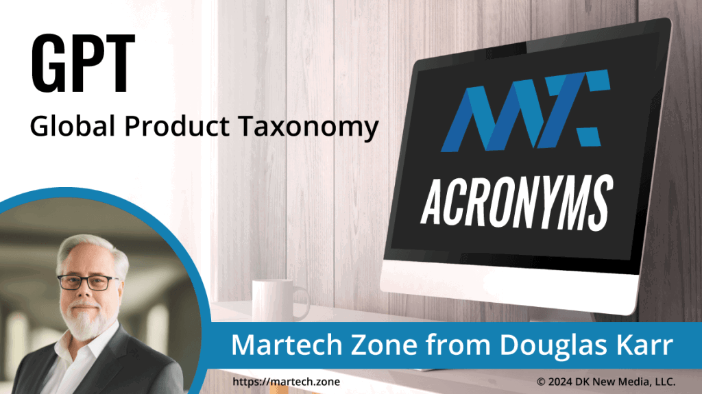 GPT: Global Product Taxonomy