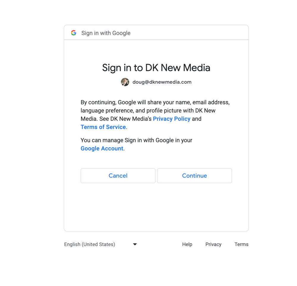 Google Cloud: How to Add A Google Login To Your Corporate WordPress Site 11 Google Login to WordPress