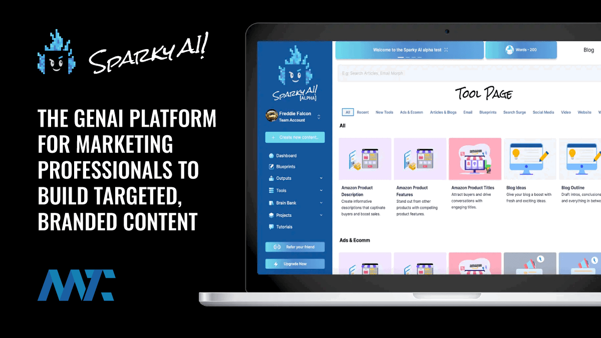 Sparky AI: Targeted, Branded Generative AI Content Development
