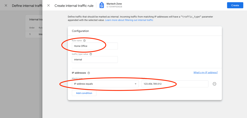 How Do You Filter Out Your IP Address From Google Analytics 4? 6 step 5 ga4 internal traffic rule