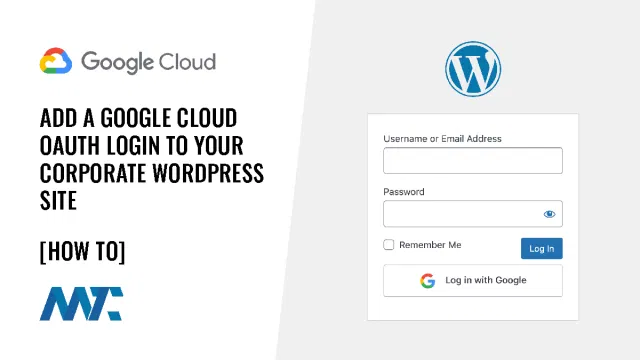 Google Cloud Oauth Login on WordPress