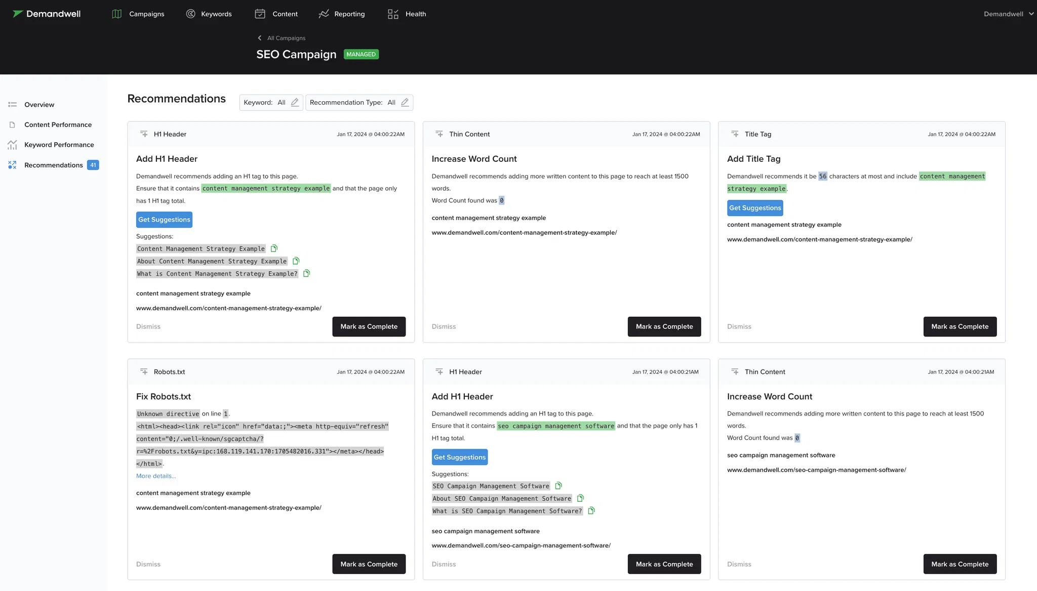 demandwell-page-advisor